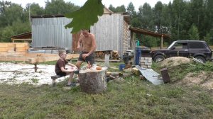 Уехали с сыном в деревню и натворили дел