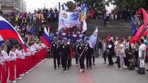 День физкультурника отметили новосибирцы на Михайловской набережной