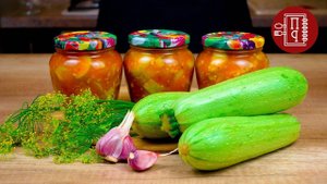 Самый Вкусный САЛАТ-ЛЕЧО ИЗ КАБАЧКОВ НА ЗИМУ! Вкуснее рецепта я не пробовала!!!