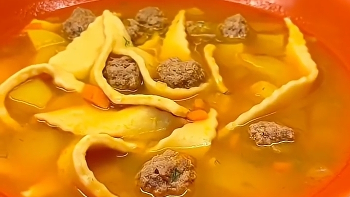 Очень вкусный СУП с фрикадельками...🍲🥩😋    Рецепт в описании ✍️