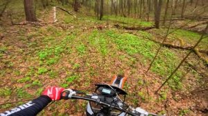 Первый ЭНДУРО ПРОХВАТ | Беспощадные бревна в деле | Sharmax Moto