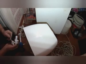 Боковая подача. Запорная арматура с кнопкой.