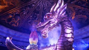 Макао. Шоу дракона в отеле MGM.