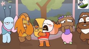 Шримпо начал обижать Денди!!!