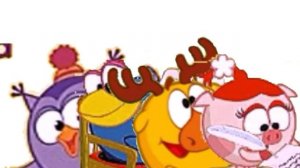 Смешарики 2d органический мусор белый фон