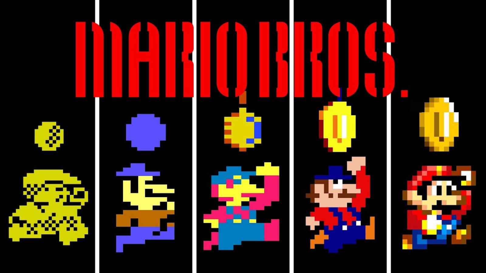 Mario Bros. — испытание всех бонус-этапов на разных платформах смотреть онлайн