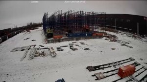Возведение самонесущего склада для компании Транскомпани (Алабуга)