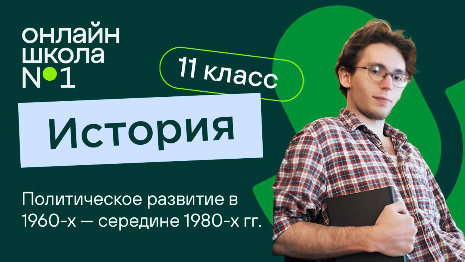 Политическое развитие в 1960-х — середине 1980-х гг. Видеоурок 4.2. История 11 класс