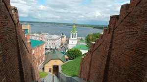 Нижний Новгород. Я вернулась. Часть 6. Фуникулер. Пробежка по Кремлю.