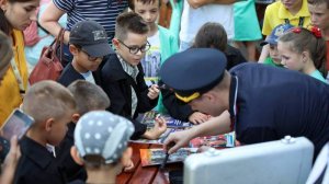 Полицейские познакомили юных жителей Белгорода со своей профессией