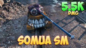 Somua SM • Парикмахер! - 6 Фрагов 5.5K Урона • Мир Танков