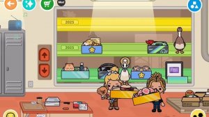 Обустройство горохового домика в toca boca