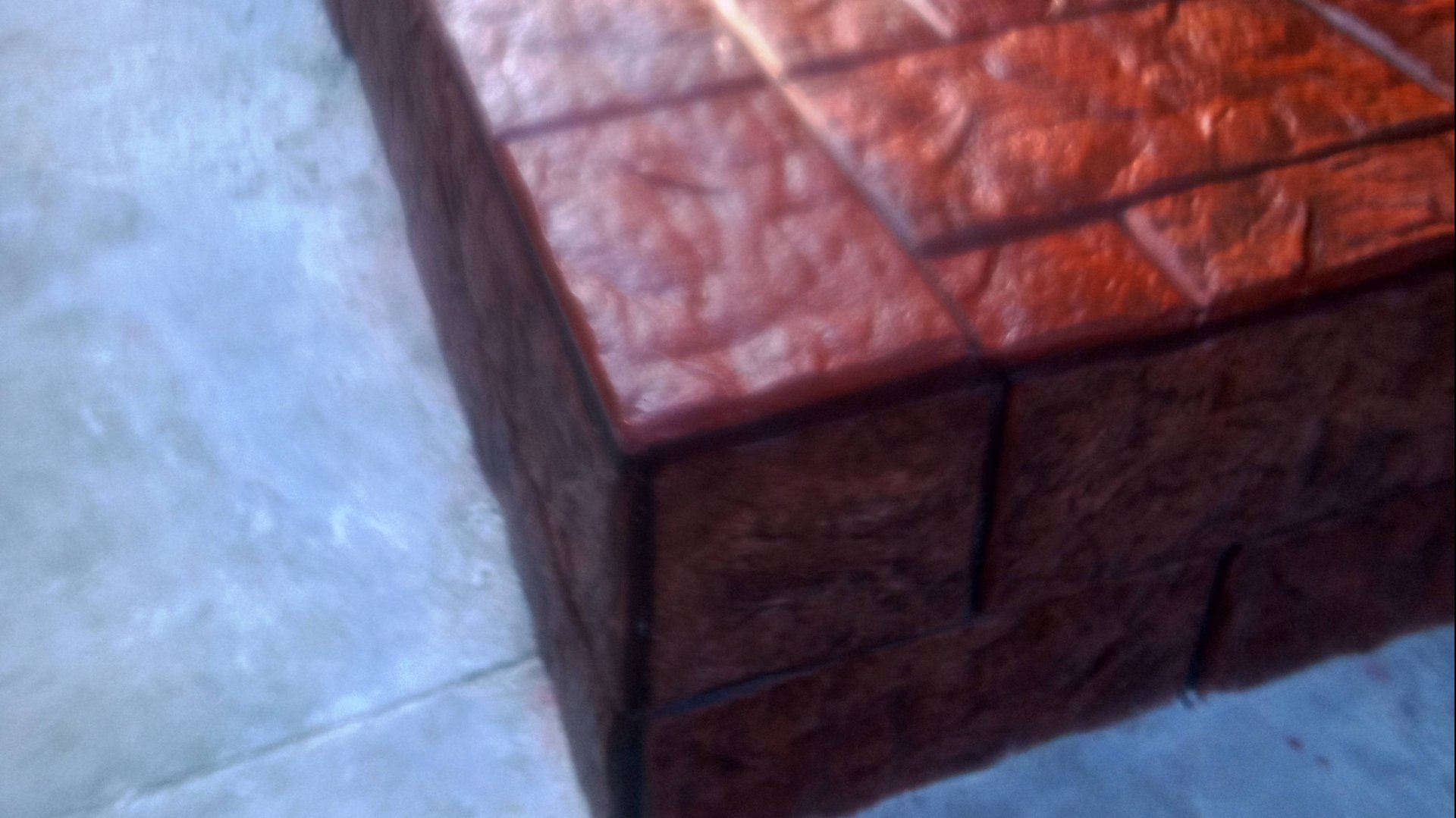 Облицовка дома плиткой Рваный камень, известняковый бетон, ч.2. (крыльцо)