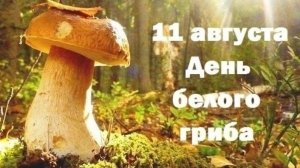 11.08.25 - День белого гриба