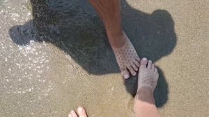 Абхазия Пицунда Лдзаа море пляж Мраморного замка