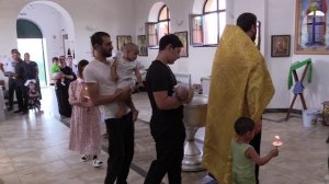 Коля Горло крестит внуков Клип