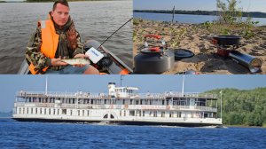 Встретили самый старый колёсный пароход в России/переночевали на острове/рыбалка на Северной Двине.