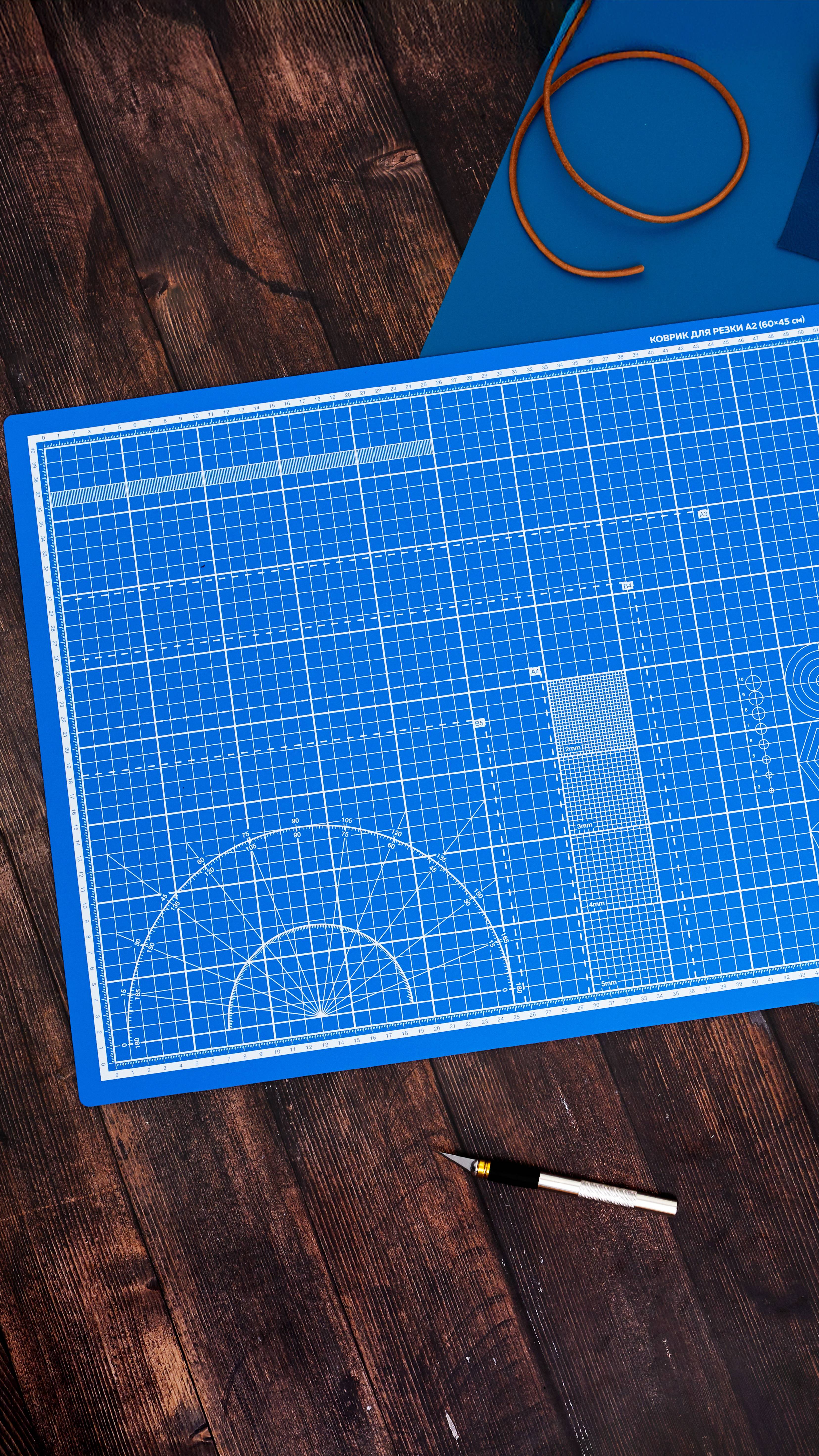 Коврик для резки TOPFORT 5ти-слойный А4 (30х22см)