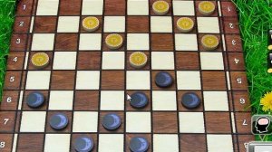 Победить партию в шашки в меншенстве легко