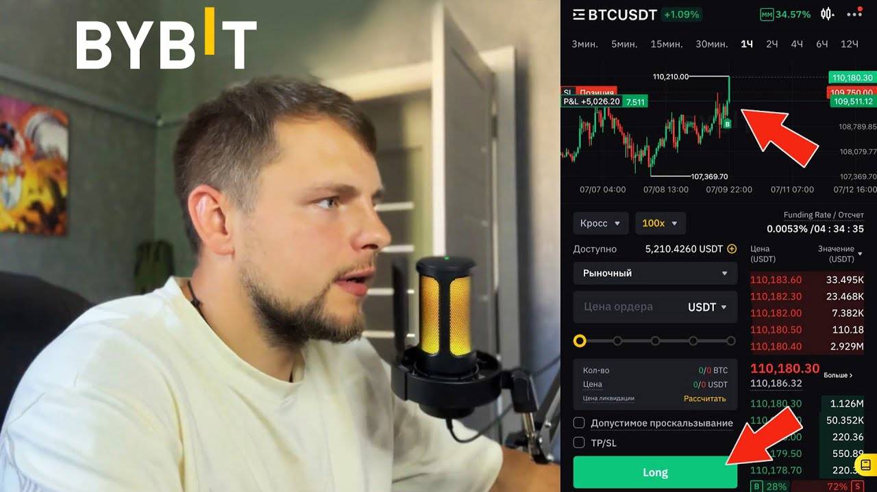 +80.000$ на КВАРТИРУ с одной сделки! Трейдинг на ByBit Futures! То смотреть онлайн