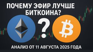 Почему Эфир Лучше Биткоина? Объективная Аналитика