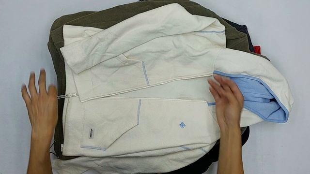 Флис микс секонд оптом 8 пак