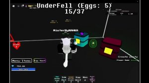 UnderFighter 2 (All Eggs Positions - Easter Event 2025)