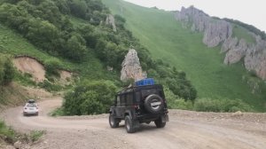 Путешествие на Кавказ 2025 на пикапе JMC Vigus с клубом Перепутье часть 5 Нохчи-Келойский водопад