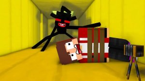 Джей Джей ПОПАЛ В БЭКРУМ - Анимация ужасов , МАЙНКРАФТ ХОРРОР