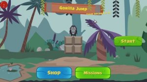Мобильная игра Gorilla Jump