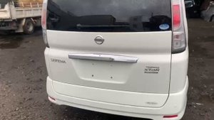 Тест перед разбором в Японий  Nissan Serena CNC25 пробег 12571 т.км