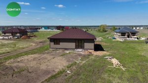 Строительство каркасного дома Д-101 – какой получился дом за 3 месяца от СК "ДОМТАТ"