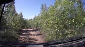 Дорога на Полисарку с видеорегистратора.