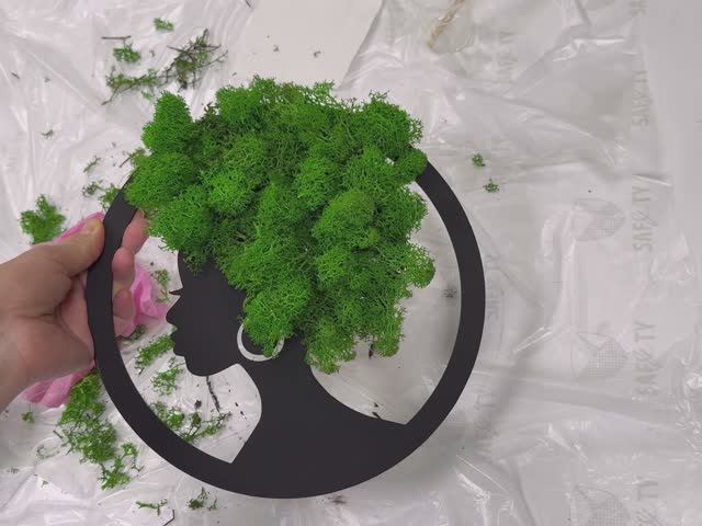 Видеоурок по созданию панно с эпоксидной смолой "Африканка" смотреть онлайн