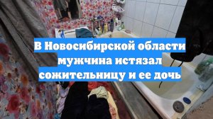 В Новосибирской области мужчина истязал сожительницу и ее дочь