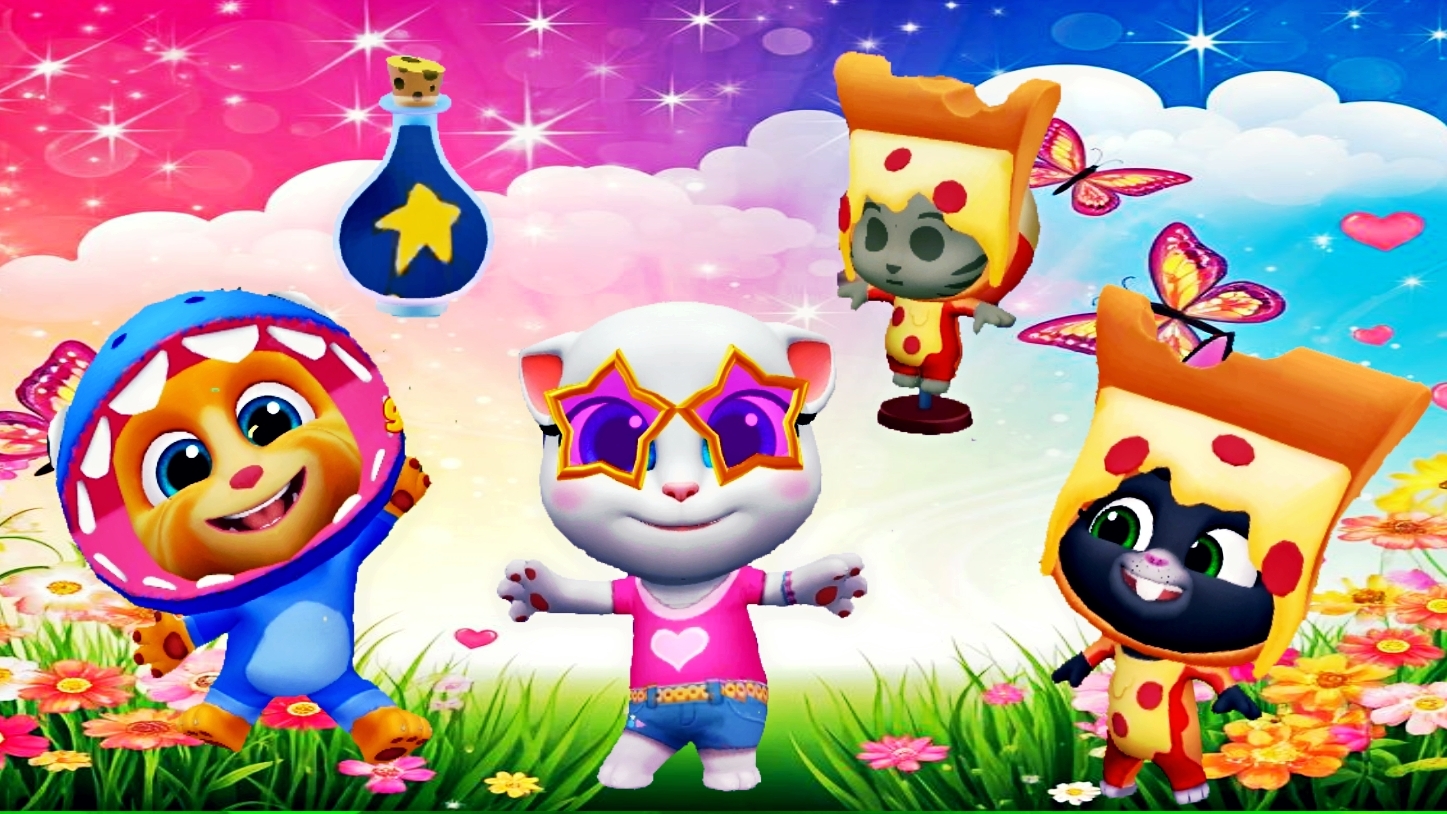 Крупная космическая обнова в игре том и его друзья1🪐⭐ смотреть онлайн