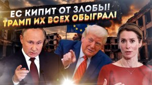 Европа взбунтовалась! Любой ценой сорвать переговоры Путина и Трампа!