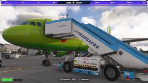 MSFS2024 Fenix simulations A320-200 SL, SBI005, Barnaul(UNBB) - Omsk(UNOO)