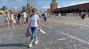 Обедаем в кафе Bosco на Красной площади. Москва.