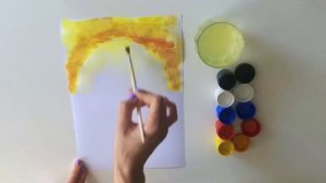 Рисуем гуашью