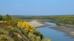 Река Обь в районе Бураново.