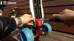 Набор инструментов DEKO DKMT168 — это универсальный комплект из 168 предметов для дома.