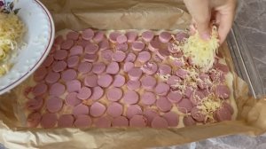 Быстрая пицца на жидком тесте
