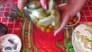 ОЧЕНЬ НЕОБЫЧНО!!! КАБАЧКИ С АЛЫЧОЙ _как ананасы_. Домашние АНАНАСЫ