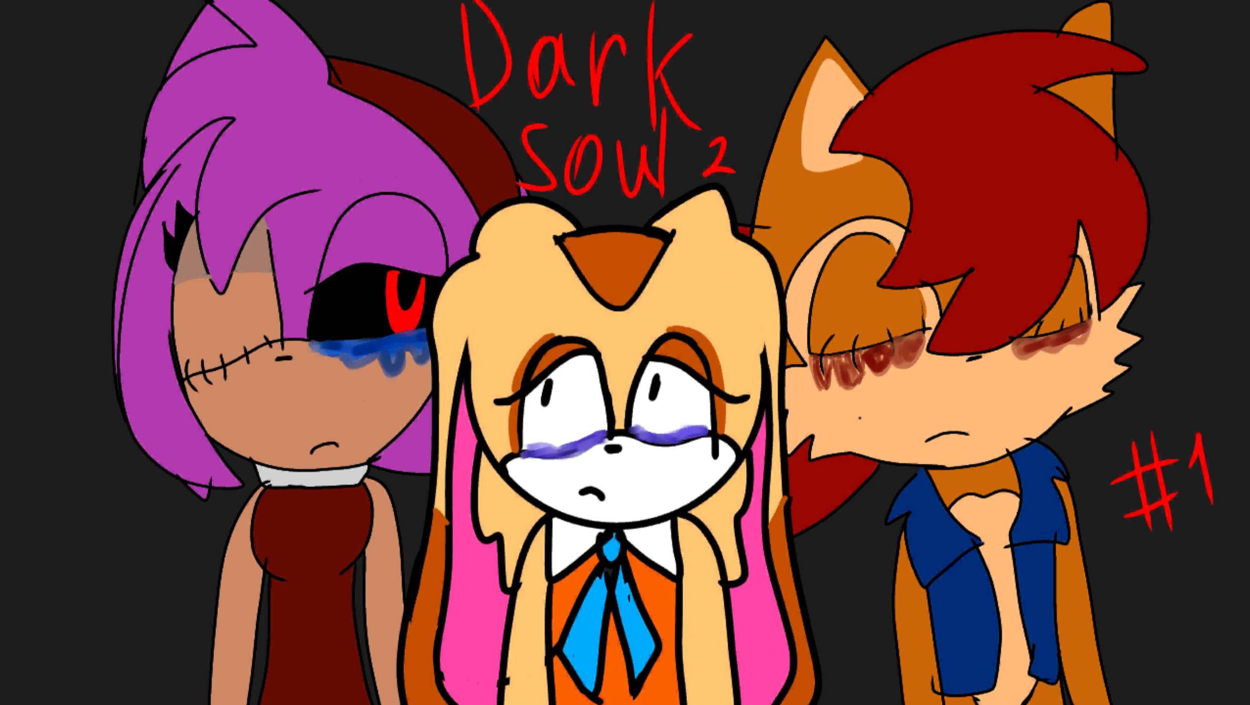 Миловидная игра превращается в настоящий кошмар,Dark Soul 2: спасение крим #1 (Tw:кровь)