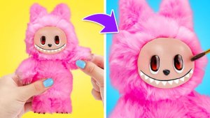 🧸 Как сделать Лабубу 😍 популярная игрушка своими руками!