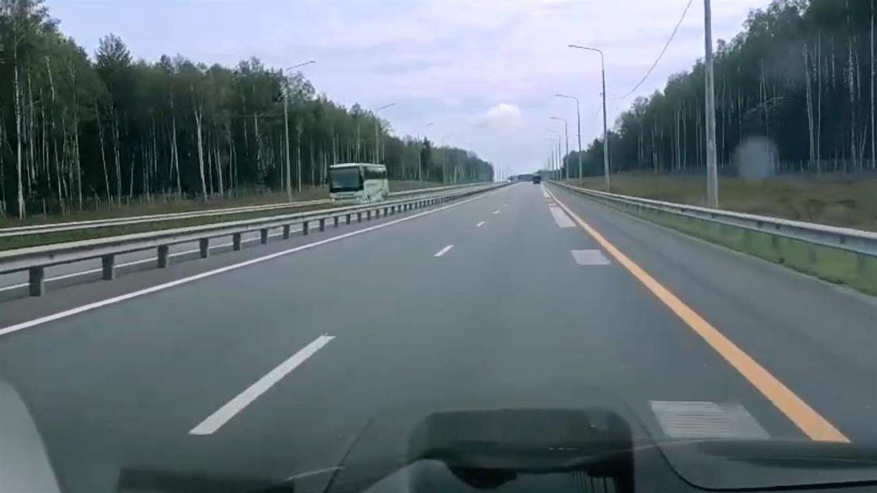 Музыкальная разметка появилась на скоростной трассе М-12 "Восток": видео
