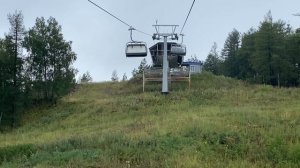 Канатная дорога в Абзаково не далеко от озера Банного , август 2025 года