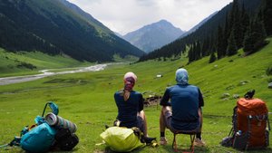 С рюкзаками по Тянь-шань
