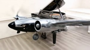 Рояль Feurich (Австрия) черный кабинетный «Металлик»